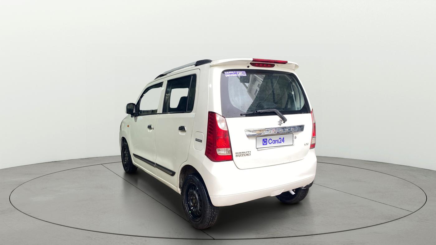 2017 Maruti Wagon R 1.0 VXI, Petrol, Manual, 76,967 km, Left Back Diagonal