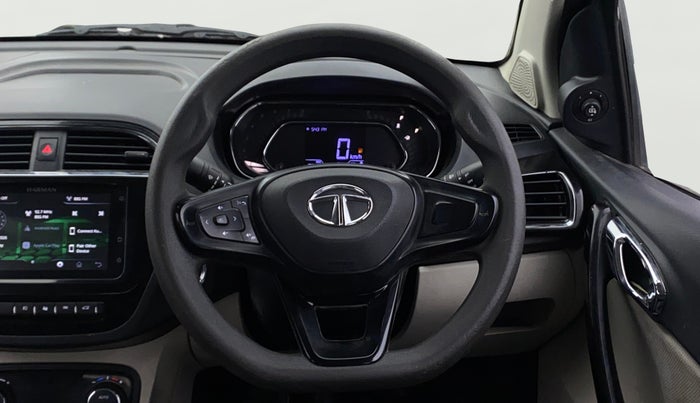 2022 Tata TIGOR XZ PLUS CNG, CNG, Manual, 1,28,878 km, Steering Wheel Close Up
