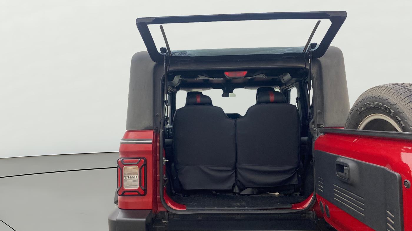 2022 Mahindra Thar LX HARD TOP 4WD MT, Diesel, Manual, 49,589 km, Boot Door Open