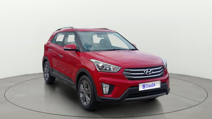 2017 Hyundai Creta SX (O) 1.6 DIESEL, Diesel, Manual, 90,045 km, Right Front Diagonal