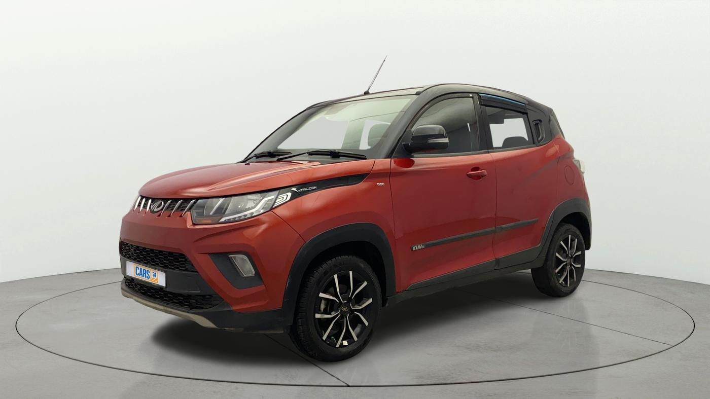 2017 Mahindra KUV 100 NXT K8 P 6 STR DUAL TONE, Petrol, Manual, 40,743 km, Left Front Diagonal