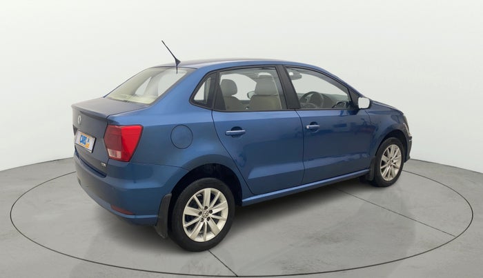 2017 Volkswagen Ameo HIGHLINE PLUS 1.5L AT 16 ALLOY, Diesel, Automatic, 71,356 km, Right Back Diagonal