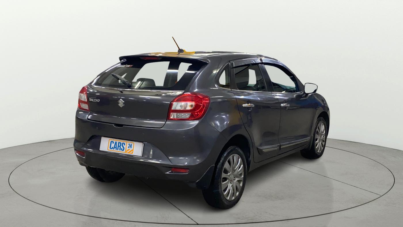 2017 Maruti Baleno ALPHA PETROL 1.2, Petrol, Manual, 75,881 km, Right Back Diagonal
