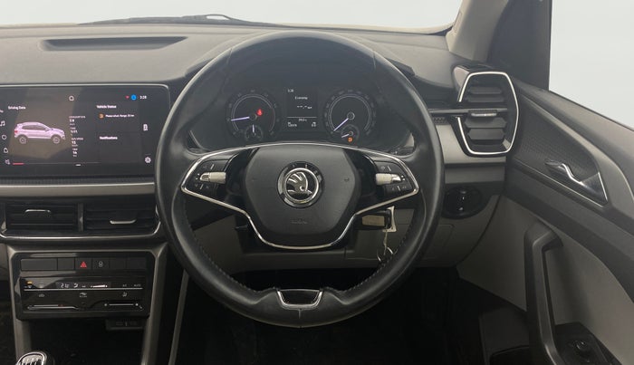 2021 Skoda KUSHAQ AMBITION 1.0L TSI MT, Petrol, Manual, 53,883 km, Steering Wheel Close Up
