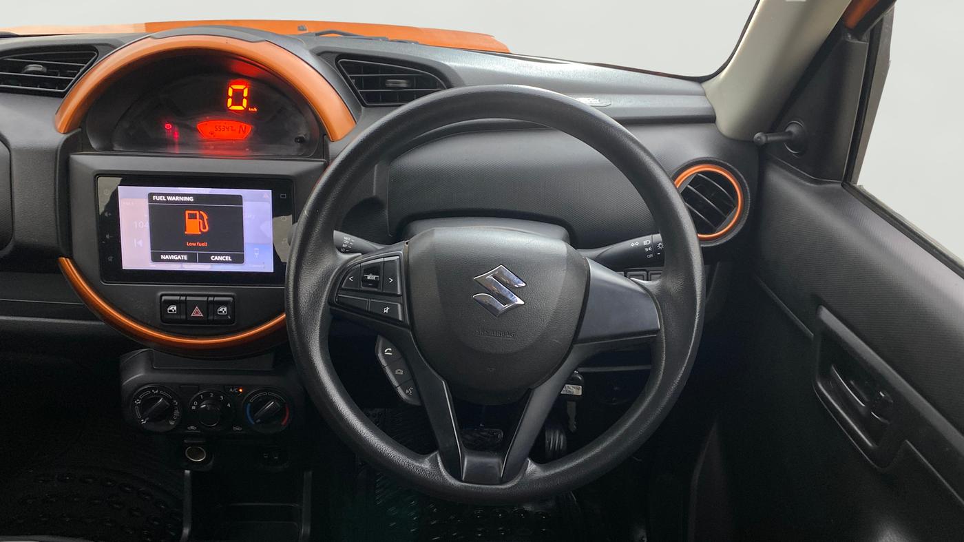2019 Maruti S PRESSO VXI PLUS AMT, Petrol, Automatic, 55,347 km, Steering Wheel Close Up