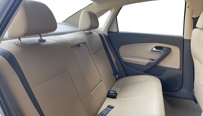 2018 Volkswagen Vento HIGHLINE PLUS 1.5 AT 16 ALLOY, Diesel, Automatic, 1,31,512 km, Right Side Rear Door Cabin