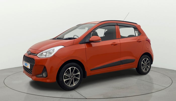 2017 Hyundai Grand i10 SPORTZ (O) AT 1.2 KAPPA VTVT, Petrol, Automatic, 49,030 km, Left Front Diagonal