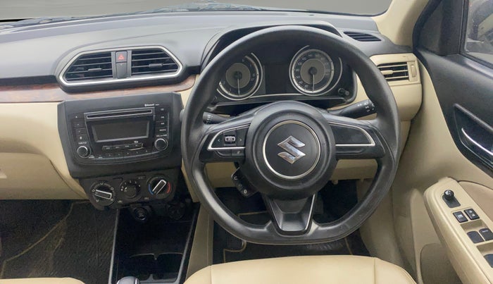 2019 Maruti Dzire VXI AMT, Petrol, Automatic, 32,100 km, Steering Wheel Close Up