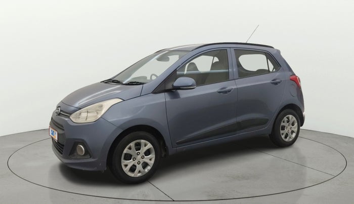 2016 Hyundai Grand i10 SPORTZ 1.2 KAPPA VTVT, Petrol, Manual, 44,541 km, Left Front Diagonal