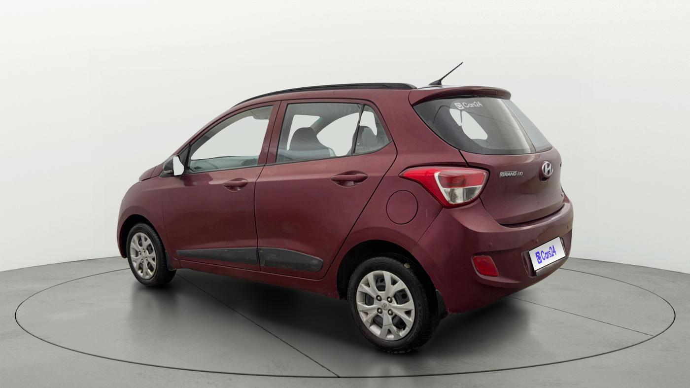 2016 Hyundai Grand i10 SPORTZ 1.2 KAPPA VTVT, Petrol, Manual, 1,15,087 km, Left Back Diagonal
