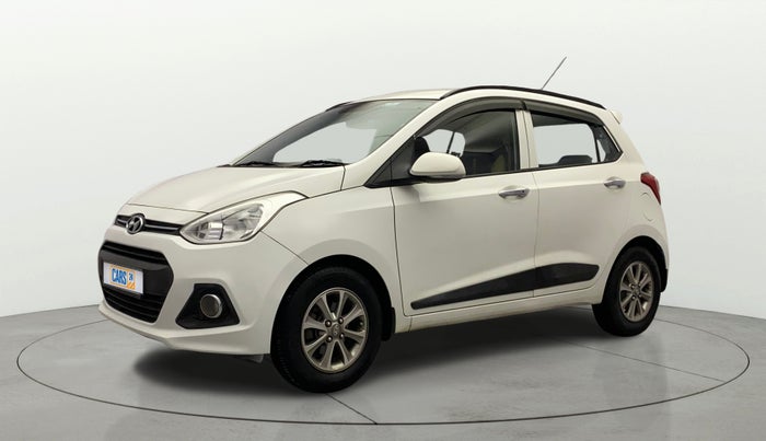 2016 Hyundai Grand i10 ASTA (O) 1.2 KAPPA VTVT, Petrol, Manual, 91,986 km, Left Front Diagonal