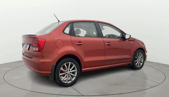 2019 Volkswagen Ameo HIGHLINE PLUS 1.5L AT 16 ALLOY, Diesel, Automatic, 1,11,009 km, Right Back Diagonal