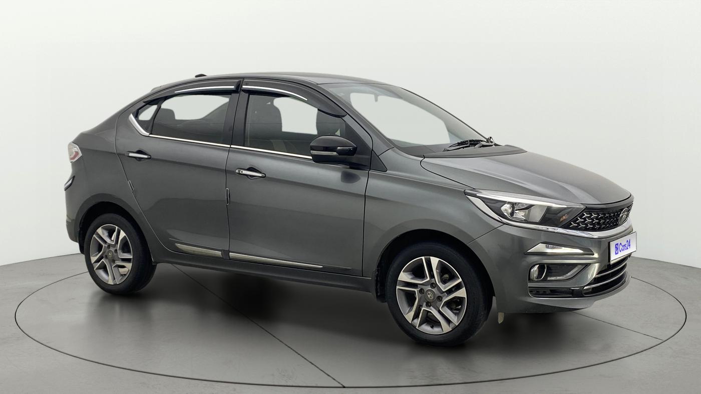 2022 Tata TIGOR XZ PLUS PETROL, Petrol, Manual, 43,484 km, Right Front Diagonal