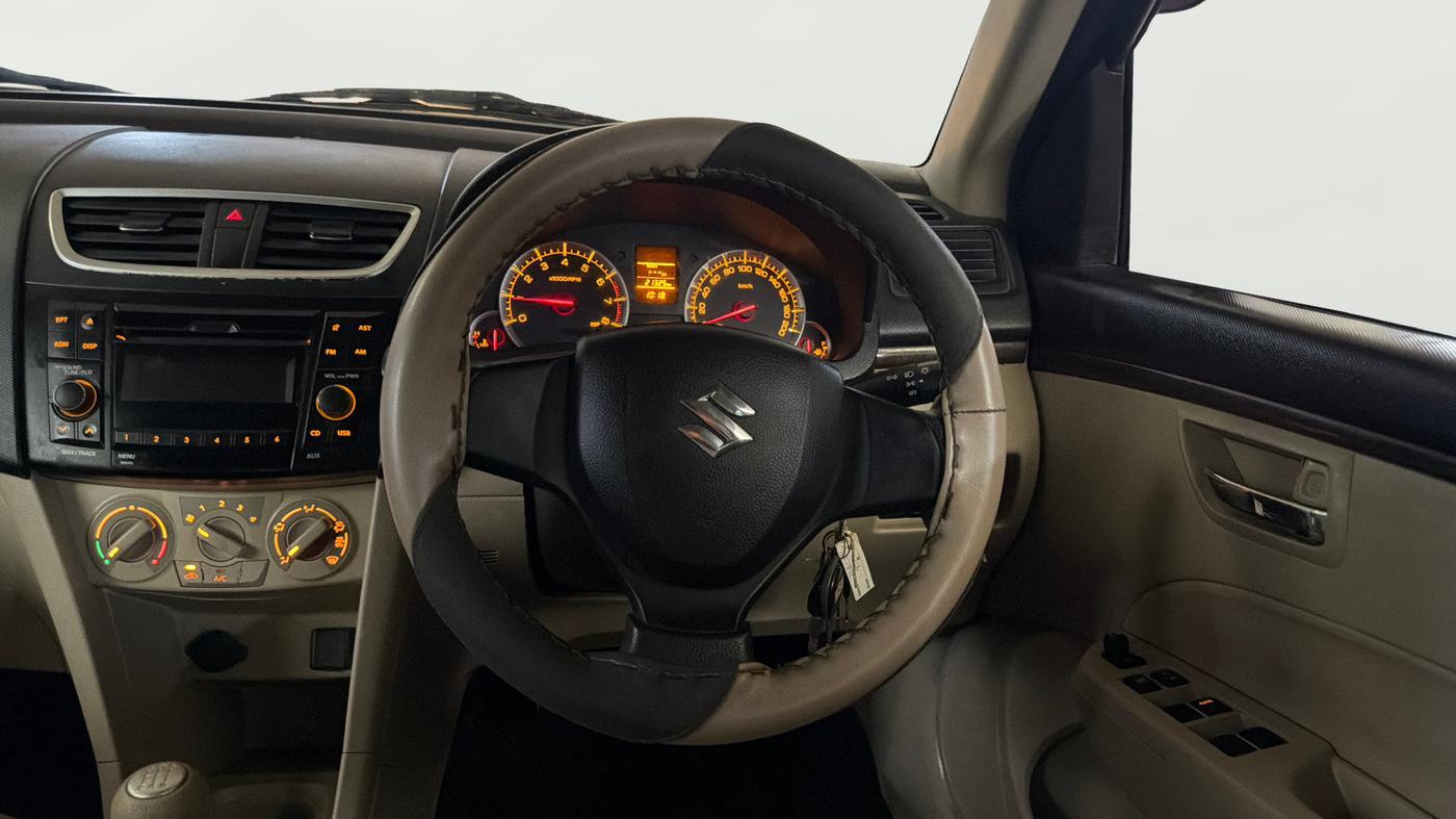 2016 Maruti Swift Dzire VXI, Petrol, Manual, 21,314 km, Steering Wheel Close Up