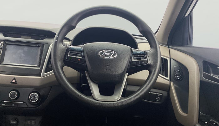 2016 Hyundai Creta E PLUS 1.6 PETROL, Petrol, Manual, 61,202 km, Steering Wheel Close Up