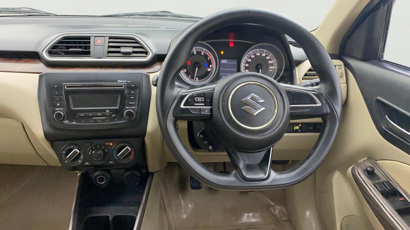 2017 Maruti Dzire VXI, CNG, Manual, 1,33,655 km, Steering Wheel Close Up