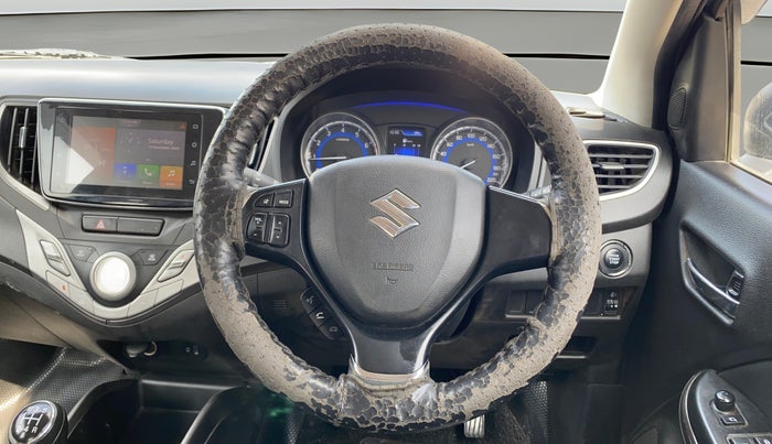 2022 Maruti Baleno ZETA PETROL 1.2, Petrol, Manual, 1,23,532 km, Steering Wheel Close Up