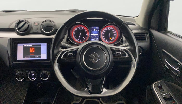 2022 Maruti Swift ZXI PLUS AMT DUAL TONE, Petrol, Automatic, 61,509 km, Steering Wheel Close Up