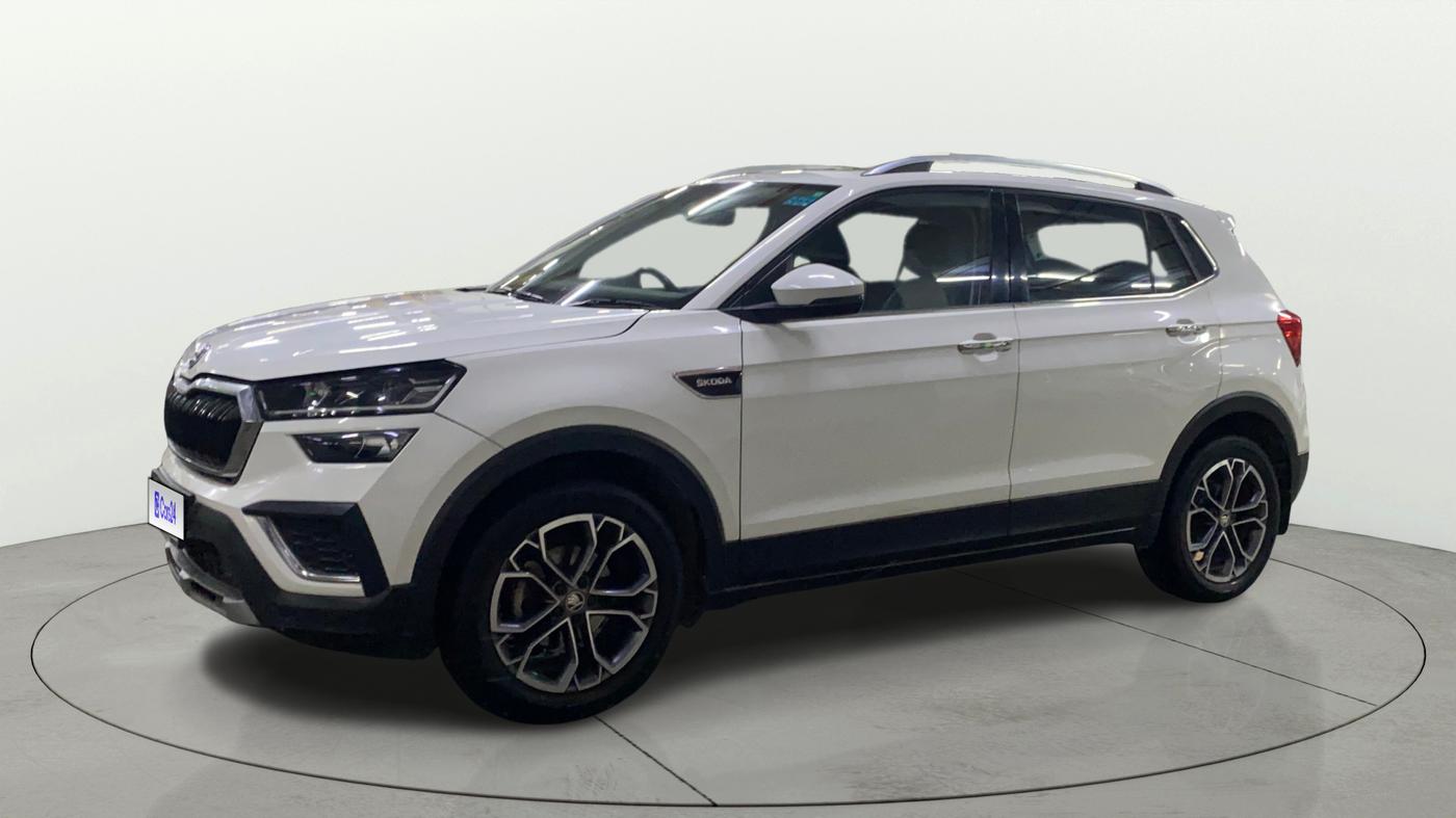 2022 Skoda KUSHAQ STYLE 1.0L TSI MT, Petrol, Manual, 33,762 km, Left Front Diagonal
