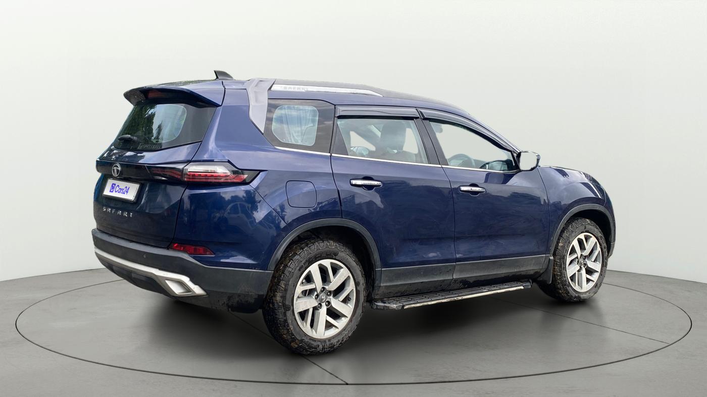 2021 Tata Safari XZA PLUS, Diesel, Automatic, 1,12,777 km, Right Back Diagonal