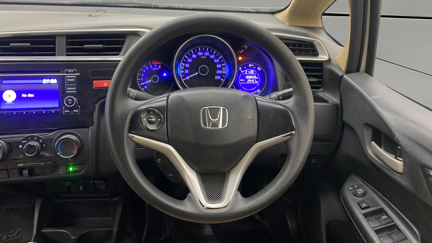 2015 Honda Jazz 1.2L I-VTEC SV, Petrol, Manual, 68,583 km, Steering Wheel Close Up