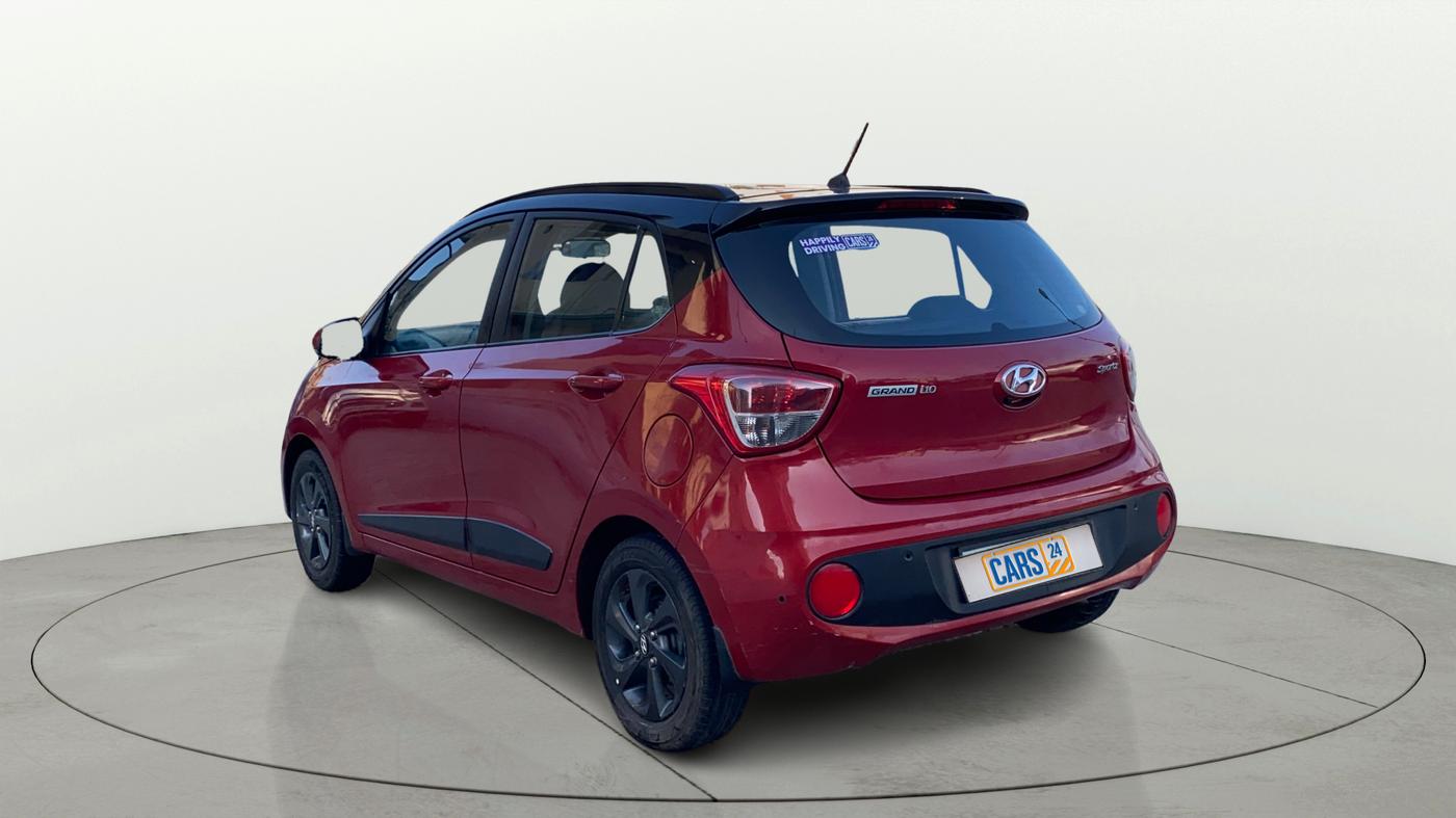 2018 Hyundai Grand i10 SPORTZ 1.2 KAPPA VTVT DUAL TONE, CNG, Manual, 65,571 km, Left Back Diagonal