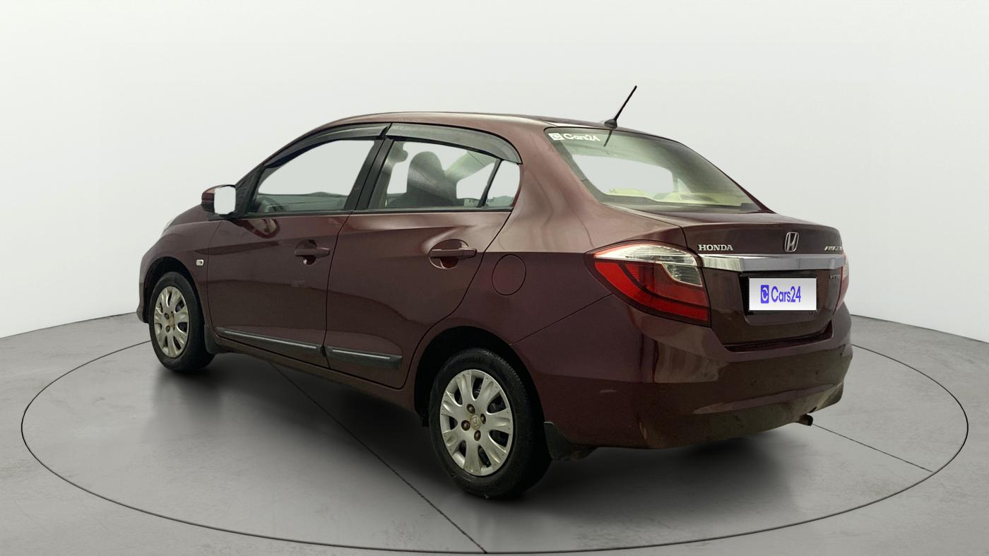 2016 Honda Amaze 1.2L I-VTEC S, Petrol, Manual, 66,249 km, Left Back Diagonal