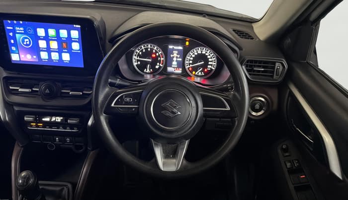 2024 Maruti Grand Vitara SIGMA SMART HYBRID, Petrol, Manual, 1,00,927 km, Steering Wheel Close Up