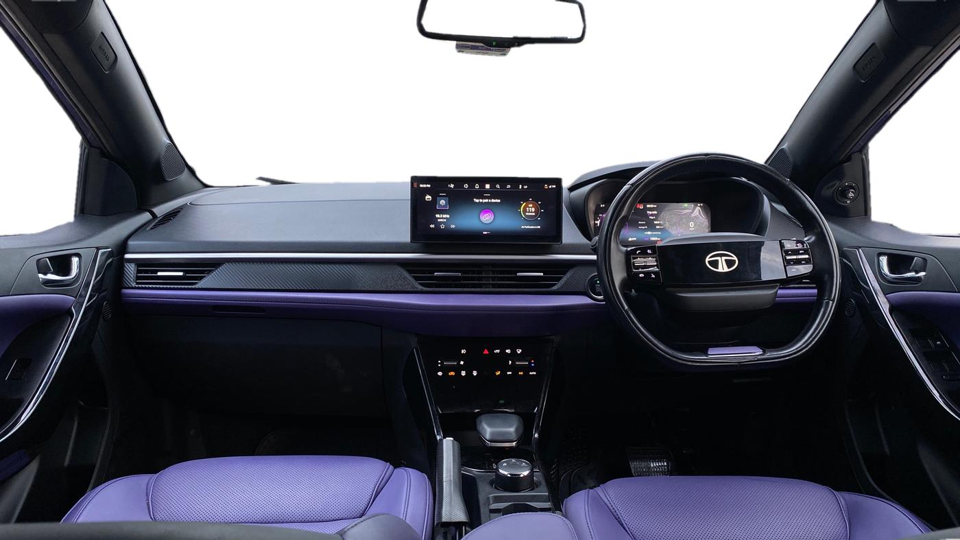 2024 Tata NEXON FEARLESS PURPLE + SUNROOF DCA DUAL TONE 1.2 PETROL, Petrol, Automatic, 15,824 km, Dashboard
