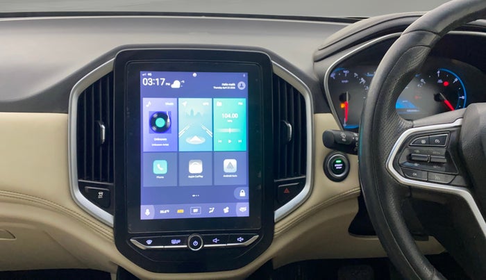 2021 MG HECTOR SHARP 1.5 PETROL CVT, Petrol, Automatic, 1,35,187 km, Air Conditioner