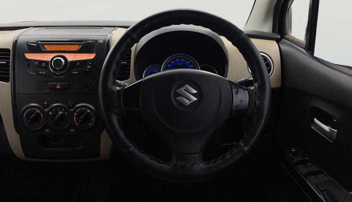2018 Maruti Wagon R 1.0 VXI, Petrol, Manual, 38,786 km, Steering Wheel Close Up