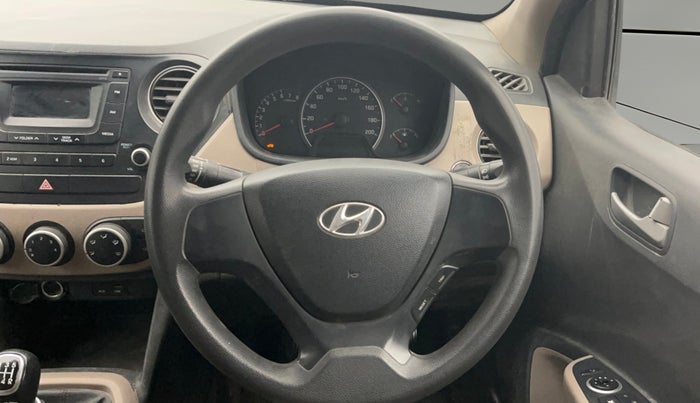 2014 Hyundai Grand i10 SPORTZ 1.2 KAPPA VTVT, Petrol, Manual, 33,268 km, Steering Wheel Close Up