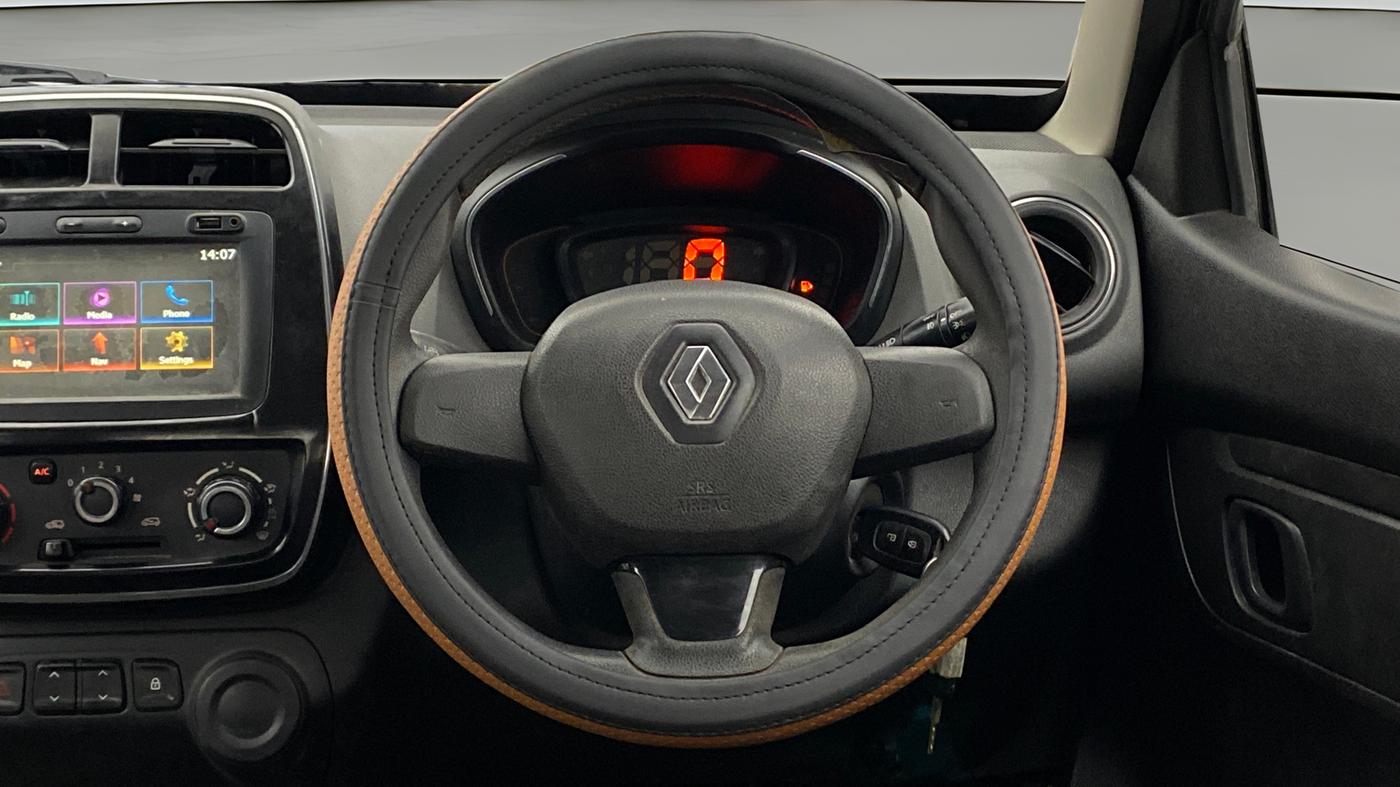 2018 Renault Kwid RXT 0.8 (O), Petrol, Manual, 64,218 km, Steering Wheel Close Up