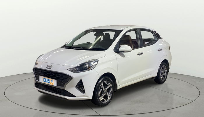 2021 Hyundai AURA SX PLUS 1.2 AMT, Petrol, Automatic, 19,274 km, Left Front Diagonal
