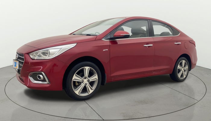 2018 Hyundai Verna 1.6 VTVT SX (O) AT, Petrol, Automatic, 96,462 km, Left Front Diagonal