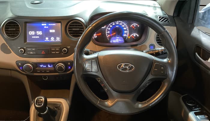 2018 Hyundai Grand i10 ASTA 1.2 KAPPA VTVT, Petrol, Manual, 46,041 km, Steering Wheel Close Up