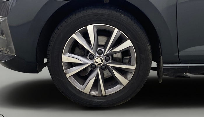 2022 Skoda SLAVIA STYLE 1.0L TSI AT, Petrol, Automatic, 48,122 km, Left Front Wheel