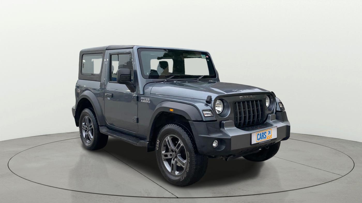 2021 Mahindra Thar LX HARD TOP 4WD MT, Diesel, Manual, 53,705 km, Right Front Diagonal