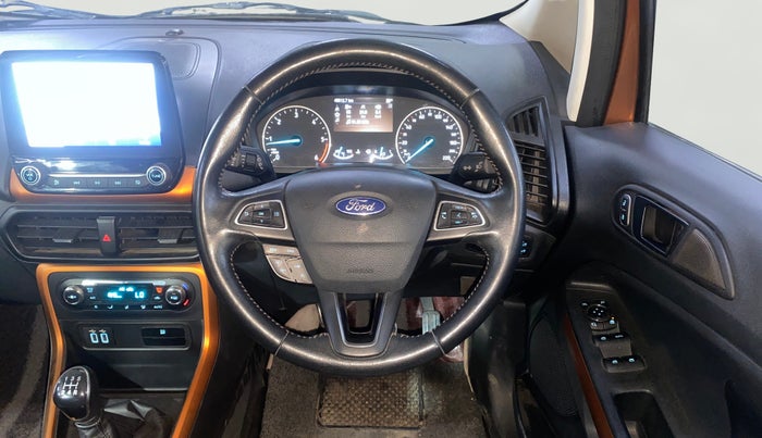 2020 Ford Ecosport TITANIUM 1.5L SPORTS(SUNROOF) DIESEL, Diesel, Manual, 46,487 km, Steering Wheel Close Up