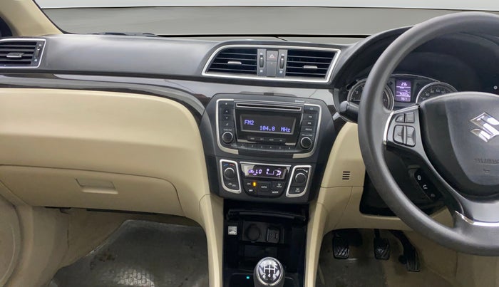 2017 Maruti Ciaz ZETA 1.4  MT PETROL, Petrol, Manual, 74,331 km, Air Conditioner