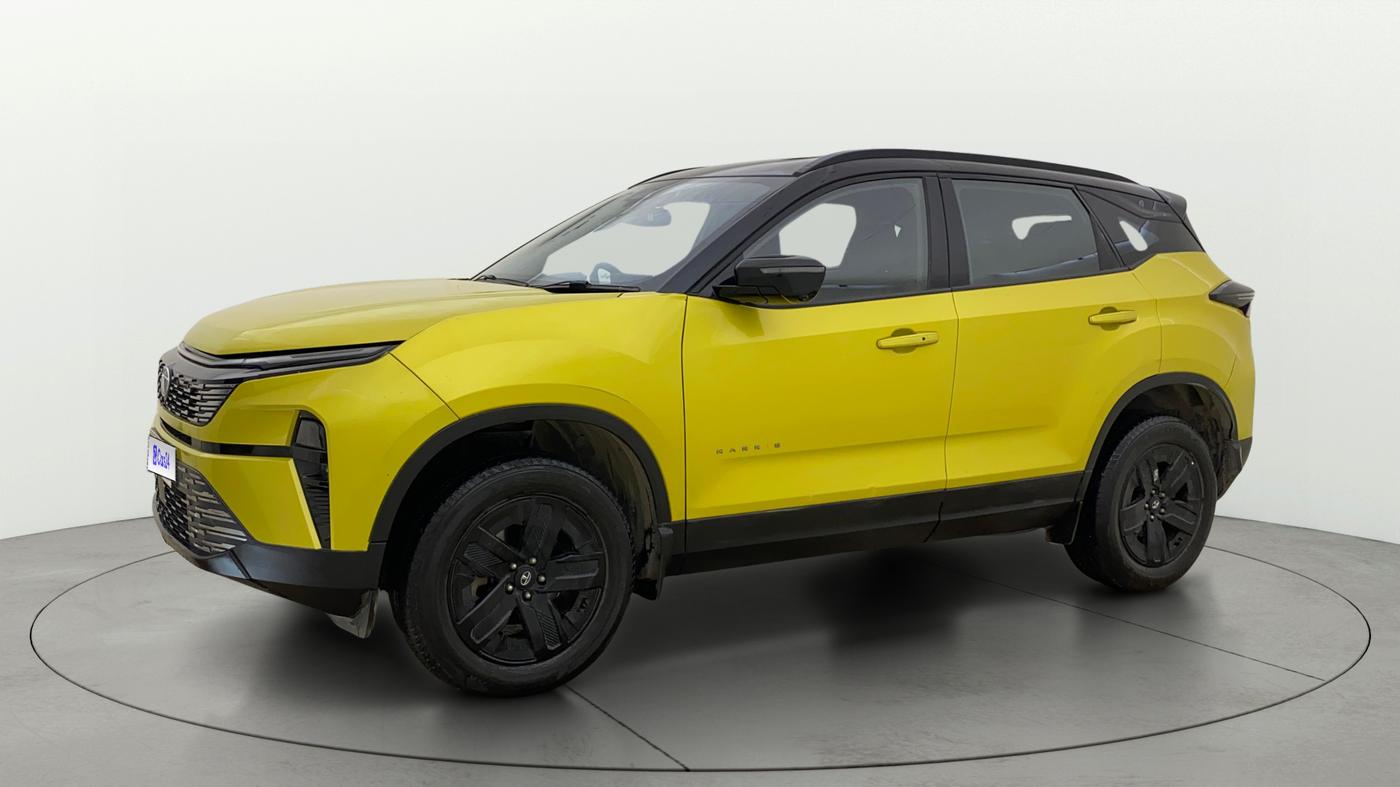 2023 Tata Harrier FEARLESS PLUS DUAL TONE AT, Diesel, Automatic, 27,867 km, Left Front Diagonal