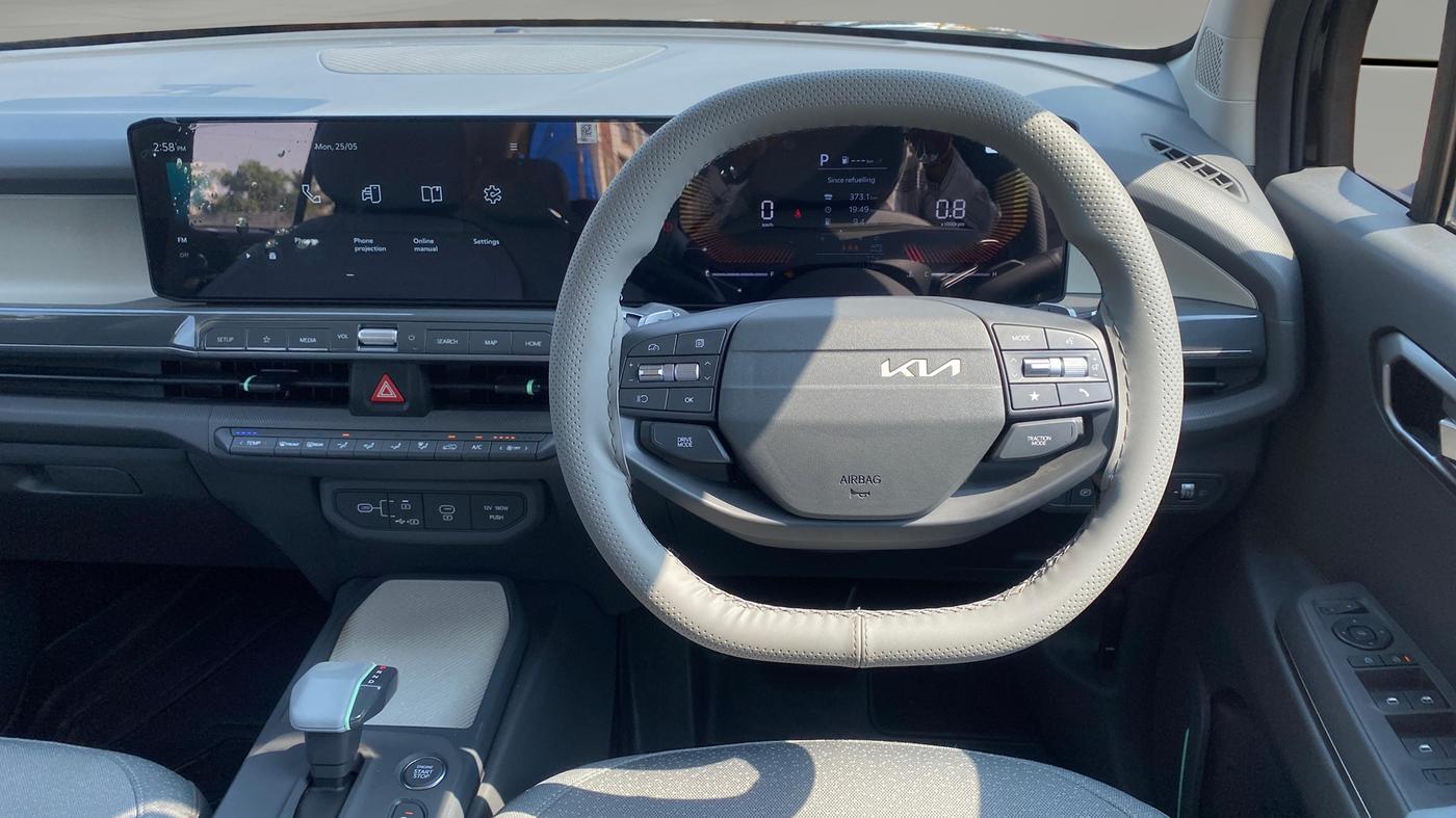 2025 KIA SYROS HTK Plus 1.0 Turbo 7DCT, Petrol, Automatic, 4,104 km, Steering Wheel Close Up