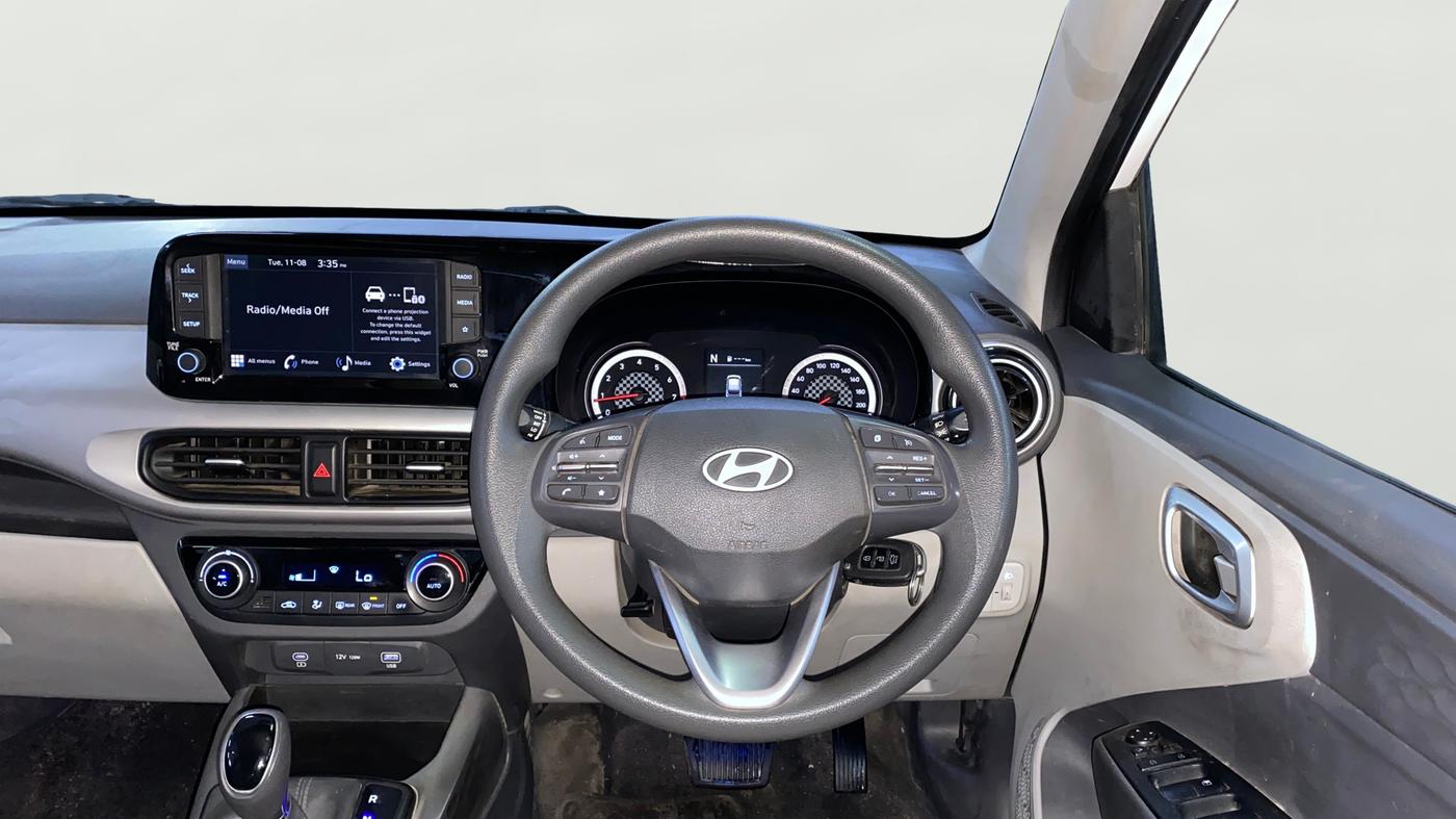 2024 Hyundai GRAND I10 NIOS SPORTZ AMT 1.2 KAPPA VTVT, Petrol, Automatic, 33,844 km, Steering Wheel Close Up