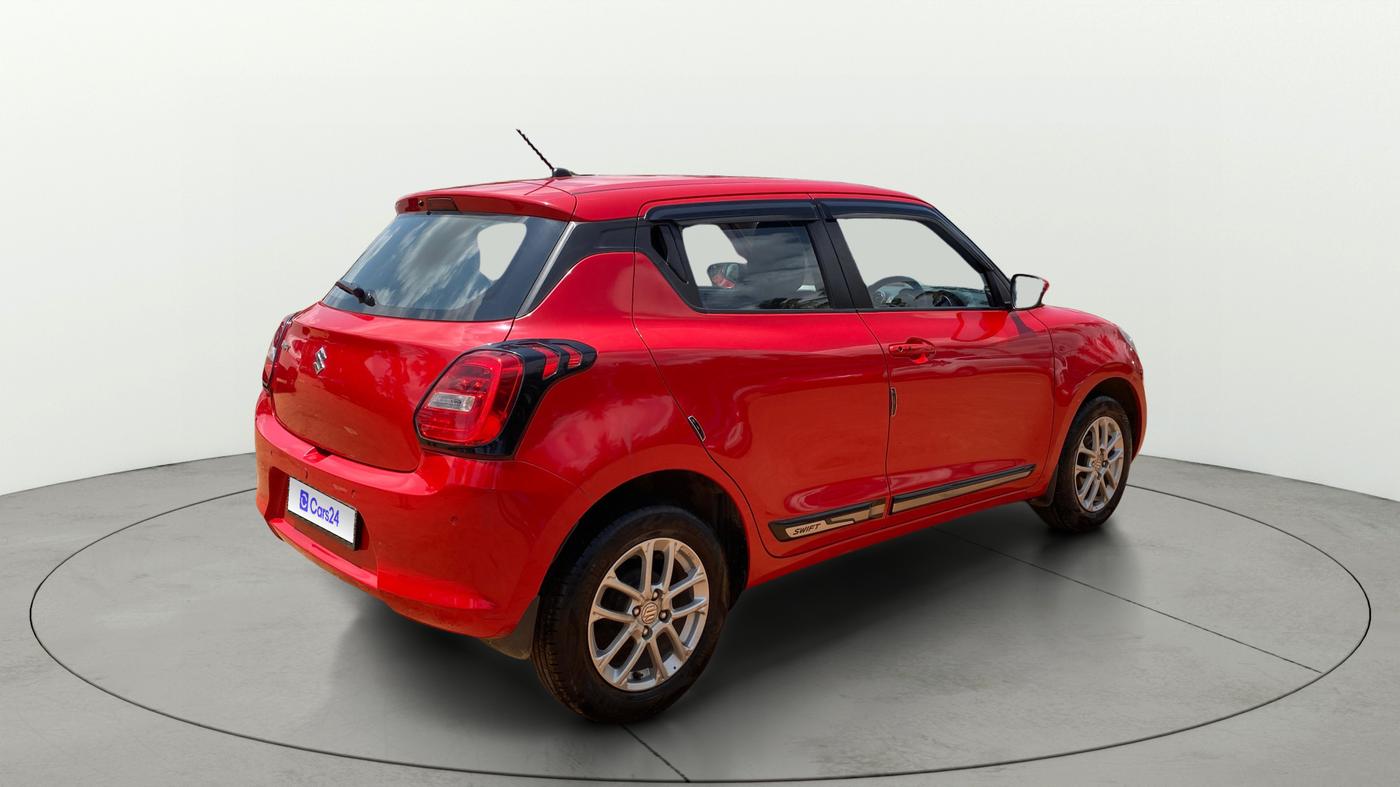 2020 Maruti Swift ZXI AMT, Petrol, Automatic, 18,122 km, Right Back Diagonal