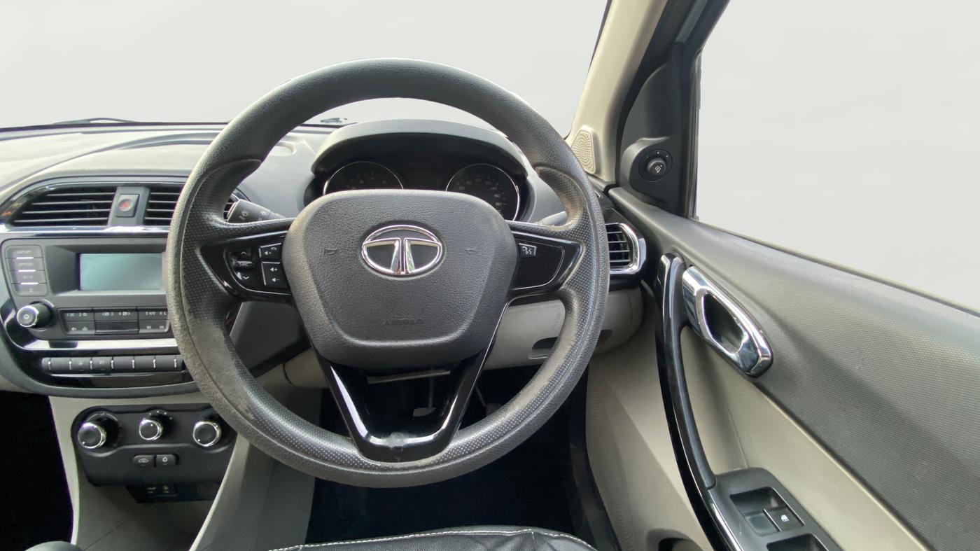 2018 Tata Tiago XZA PETROL, Petrol, Automatic, 39,576 km, Steering Wheel Close Up