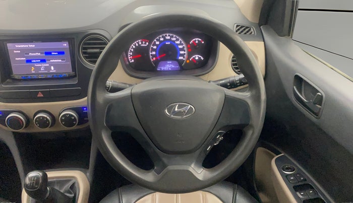 2017 Hyundai Grand i10 MAGNA 1.2 KAPPA VTVT, Petrol, Manual, 94,931 km, Steering Wheel Close Up