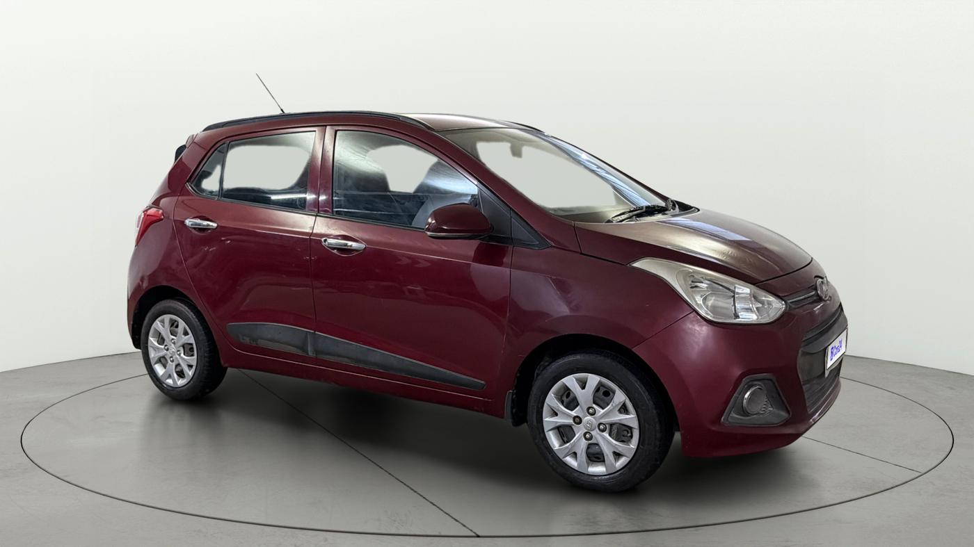 2015 Hyundai Grand i10 SPORTZ 1.2 KAPPA VTVT, Petrol, Manual, 45,841 km, Right Front Diagonal