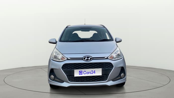 2019 Hyundai Grand i10 SPORTZ AT 1.2 KAPPA VTVT, Petrol, Automatic, 1,35,876 km, Front