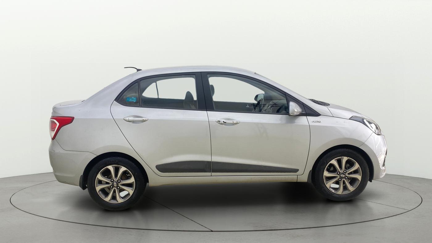 2015 Hyundai Xcent SX AT 1.2 (O), Petrol, Automatic, 19,691 km, Right Side View