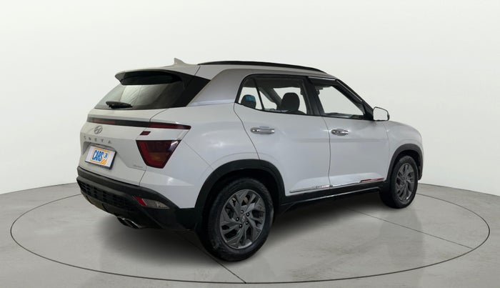 2020 Hyundai Creta SX (O) 1.4 TURBO DCT, Petrol, Automatic, 28,568 km, Right Back Diagonal